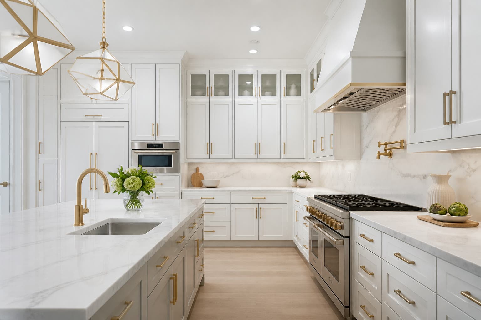 Luxury Kitchen with Island